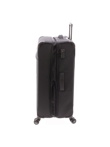 Gladiator 4700 4 Rollen Trolley 76 cm mit Dehnfalte black