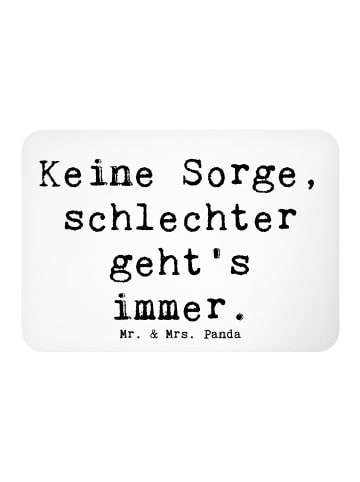 Mr. & Mrs. Panda Magnet Spruch Hoffnung in schwierigen Zeiten mi... in Weiß