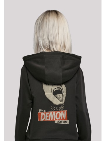 F4NT4STIC Hoodie Kiss Rock Music God Kiss Rock Music God in schwarz