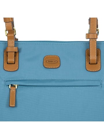 BRIC`s X-Bag Shopping M Sportina - Schultertasche 27 cm (tropical camouflage) in sky