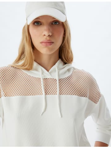 KOTON Sweatshirt in Ekru