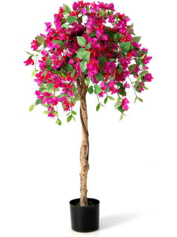 COSTWAY 135cm Kunstbaum in Rosa