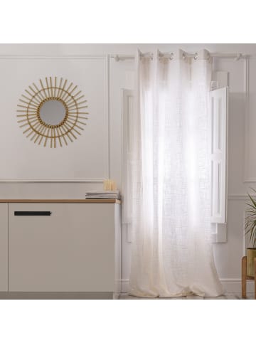 Happy Friday Basic Vorhang leinen