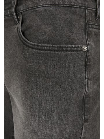 Urban Classics Jeans Shorts in real black washed