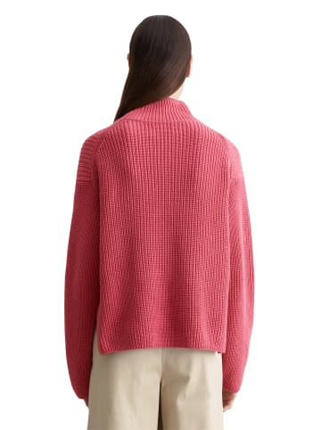 Marc O'Polo DfC Turtleneck-Strickpullover loose in blushed berry