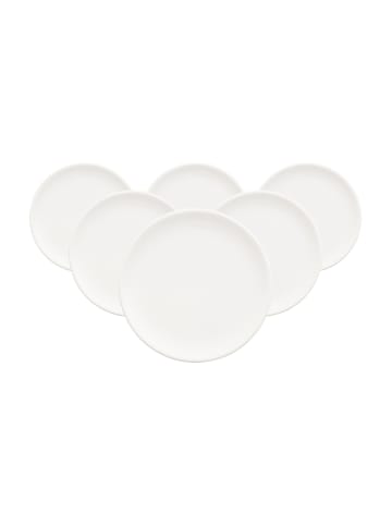 Villeroy & Boch 6er Set Deckel Schälchen/Teller Royal ø 11 cm in weiß