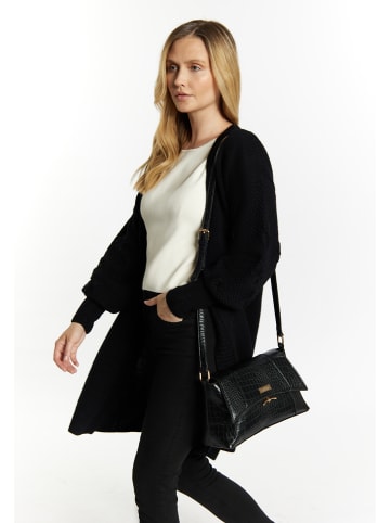 Usha Damen Umhängetasche in Schwarz