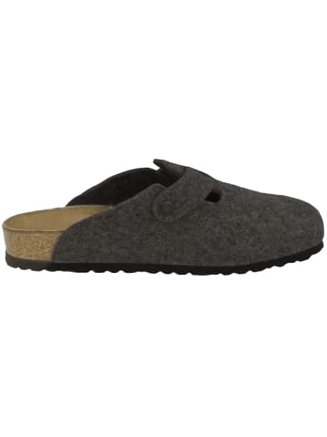 Birkenstock Clogs Boston Wollfilz schmal in grau