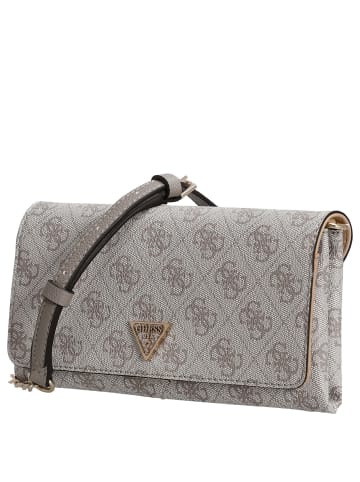 Guess Noelle II Xbody - Clutch 21 cm (dark taupe logo) in dark taupe logo
