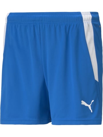 Puma Sporthose "TeamLIGA Shorts W" in Blau