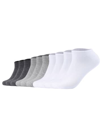 s.Oliver Socken 10er Pack in Weiß/Grau