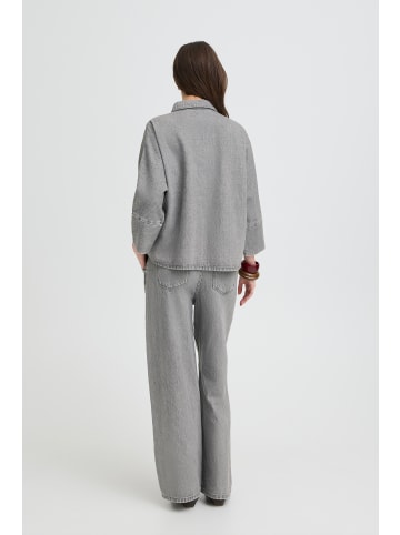 b. young Jeanshemd BYKIMU Loose fit in Mid Grey Denim