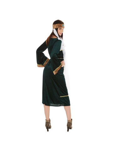 tectake Schönes Kleid, schwarz/weiß
