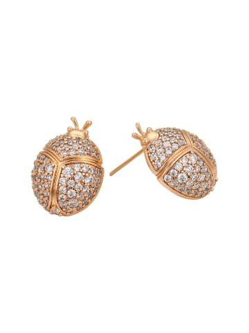 faina Women Stud Earrings in Rose Gold