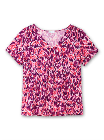 sheego by Joe Browns T-Shirt in pink-gemustert