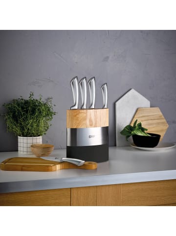 Richardson Sheffield 5-tlg. Messerblock FUSION in schwarz