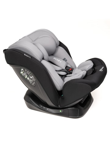 BeBelissimo Kindersitz I-SIZE 40-150 cm, Verstellbare Kopfstütze - EOS in Grau