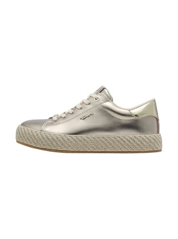 Tamaris Sneaker mit Schnürung Gold