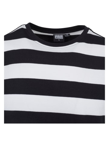 Urban Classics Urban Classics Herren Block Stripe Tee in blk/wht