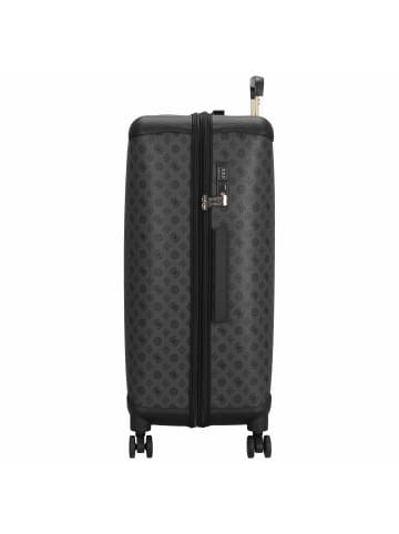 Guess Wilder 28 IN - 4-Rollen-Trolley 77 cm erw. (brown) in charcoal