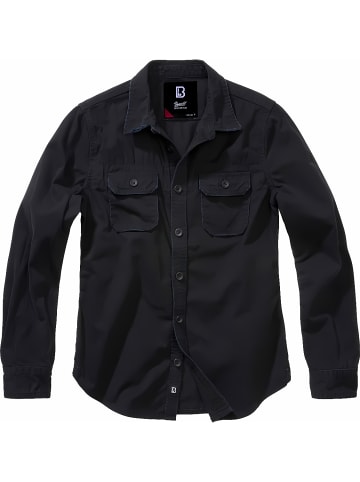 Brandit Longsleeve "Women Vintage Shirt Long Sleeve" in Schwarz