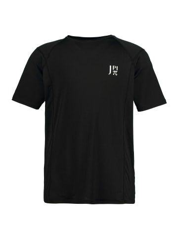 JP1880 Kurzarm T-Shirt in schwarz