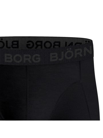 Björn Borg Boxershorts Core Boxer 3er Pack in schwarz