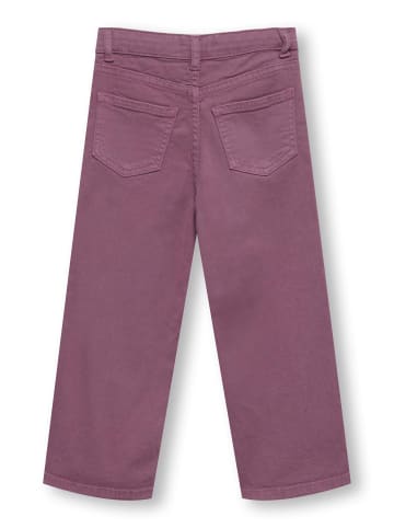 KIDS ONLY Hose mit weitem Beinschnitt in Red Violet