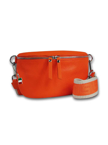 Florence Leder Gürteltasche Florence Tasche orange, mehrfarbig ca. 25cm