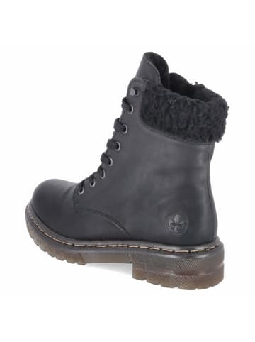 rieker Schnürstiefel in schwarz