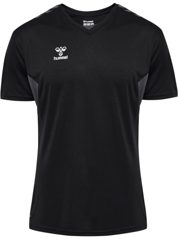 Hummel Hummel T-Shirt Hmlauthentic Multisport Herren Atmungsaktiv Feuchtigkeitsabsorbierenden in BLACK