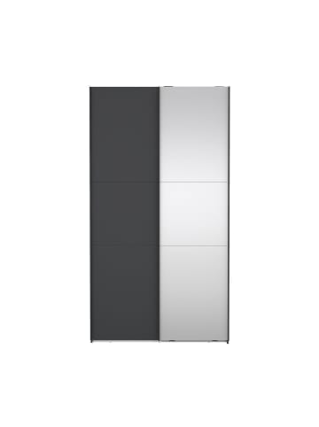 ebuy24 Schiebetürenschrank Como (2-türig) Grau 119 x 67 cm
