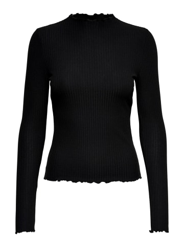 ONLY Langarmshirt EMMA in Schwarz