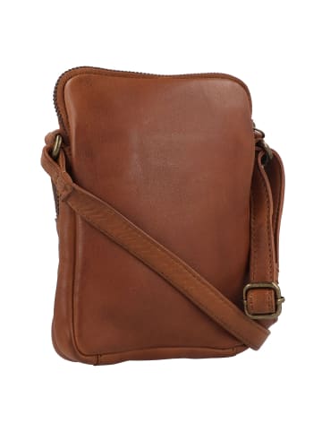 Greenburry Colombiana Umhängetasche Leder 14 cm in nougat