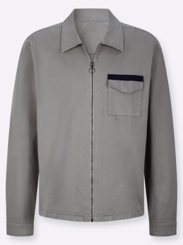 Sieh an! Twilljacke in grau