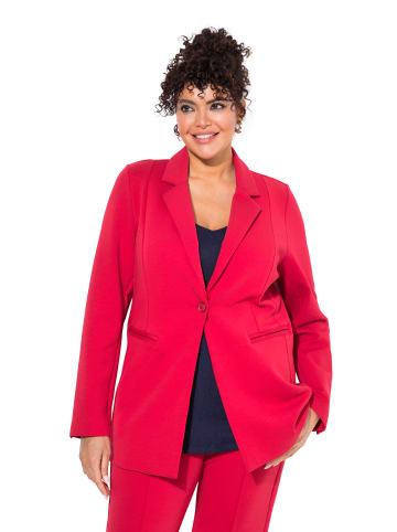 Ulla Popken Jerseyblazer in rubinrot