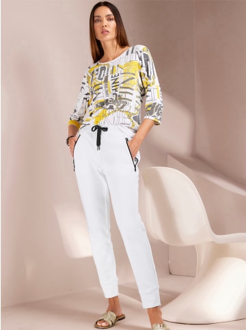 Heine Druck-Shirt in sonnengelb-schwarz-bedruckt