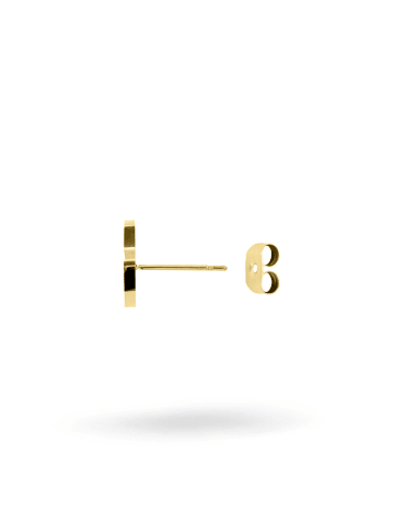 LIEBESKIND BERLIN Ohrstecker Urban Heart in gold