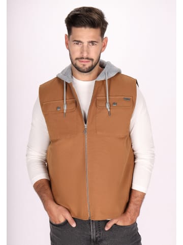DreiMaster Herren Vest in Kamel