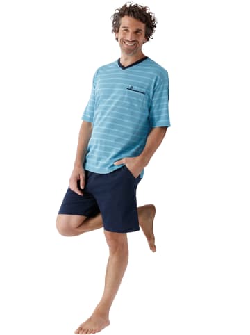 hajo Single-Jersey Shorty in blau