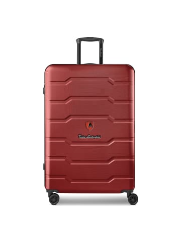 Tonino Lamborghini Bologna 4 Rollen Trolley L 77 cm dark red