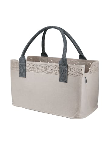 GMD Living Filztasche BORDÜRE in Beige