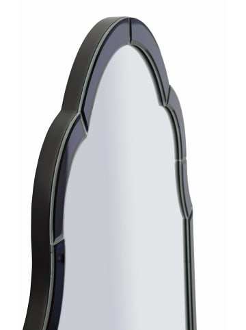 Mauro Ferretti Wandspiegel mit blauem Glasrahmen, 55 x 2 x 150 cm