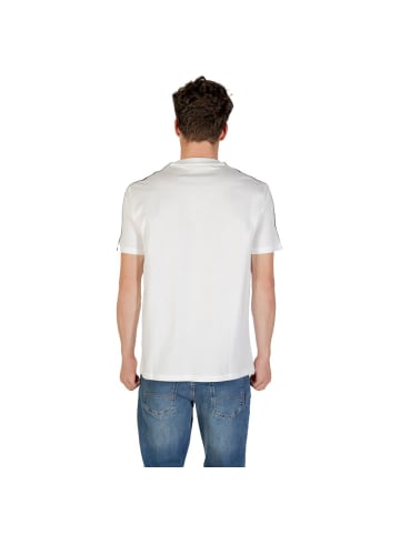 Armani Exchange Creme Baumwolle T-Shirt