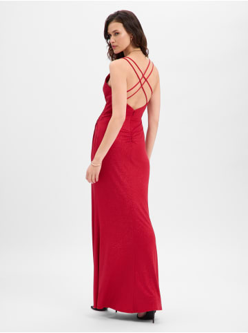 Marie Lund Abendkleid in rot - 0002