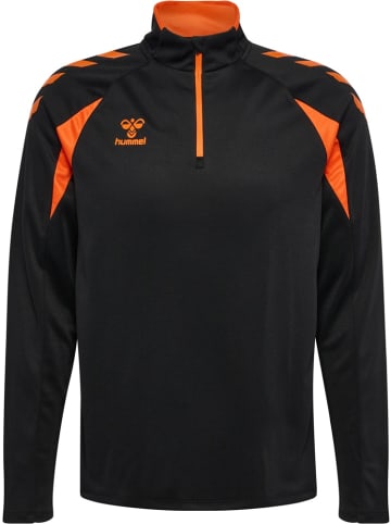 Hummel Pullover "Core 2.0 Half Zip" in Schwarz