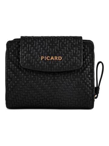 PICARD Day Trip 1 Geldbörse Leder 12 cm schwarz