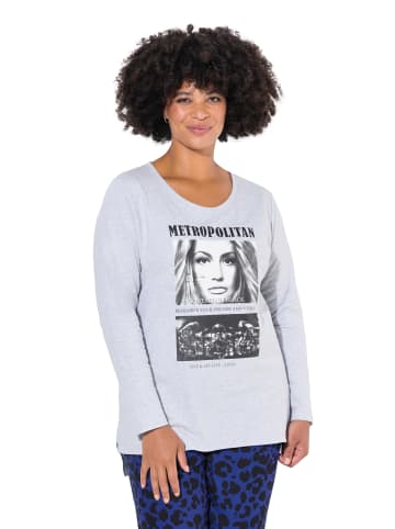 Angel of Style Shirt in hellgrau mélange