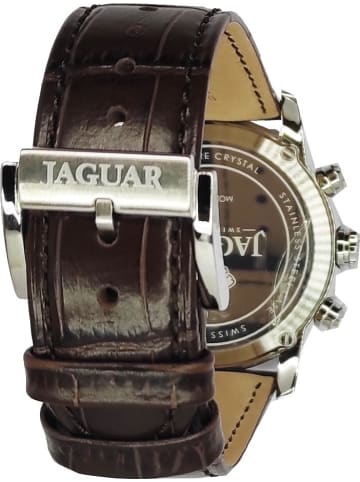 Jaguar Uhr in Silber