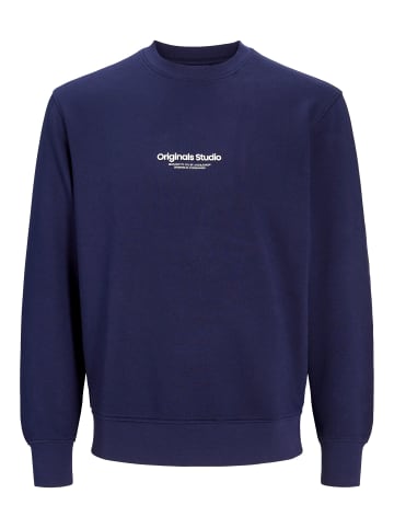 Jack & Jones Weiches Sweatshirt mit 3D Print Relaxed Fit JORVESTERBRO in Lila